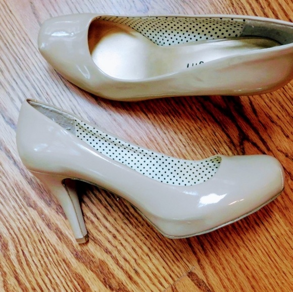 Madden Girl Shoes - Madden Girl Getta hidden platform nude pumps